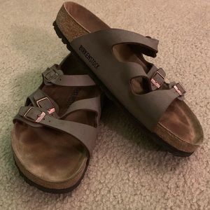 Birkenstock 'Florida' Soft Footbed Sandal in Mocha